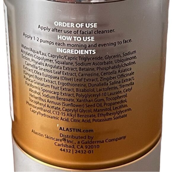 Alastin C Radical Defense Antioxidant Serum for redness, uneven texture & lines - Picture 4 of 7